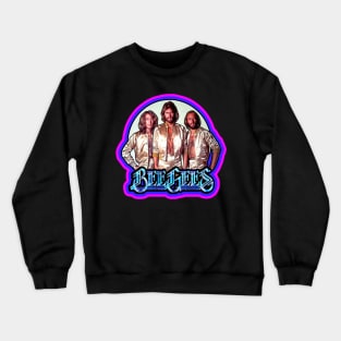 70's Classic Bee Gees Custom Art Crewneck Sweatshirt